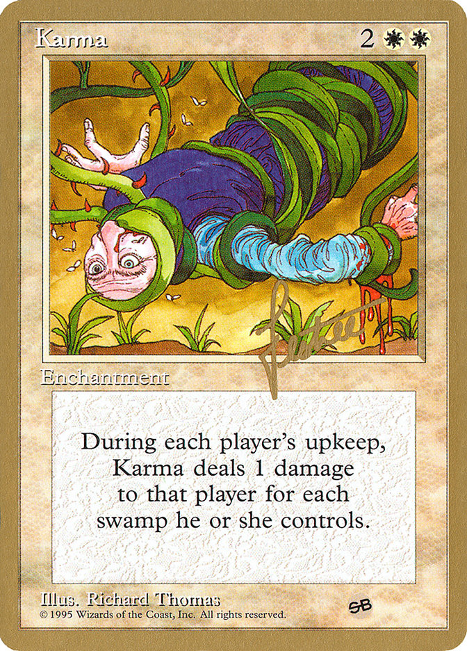 Karma (Bertrand Lestree) (SB) [Pro Tour Collector Set] | GnG Games