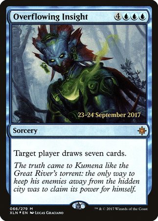 Overflowing Insight [Ixalan Promos] | GnG Games