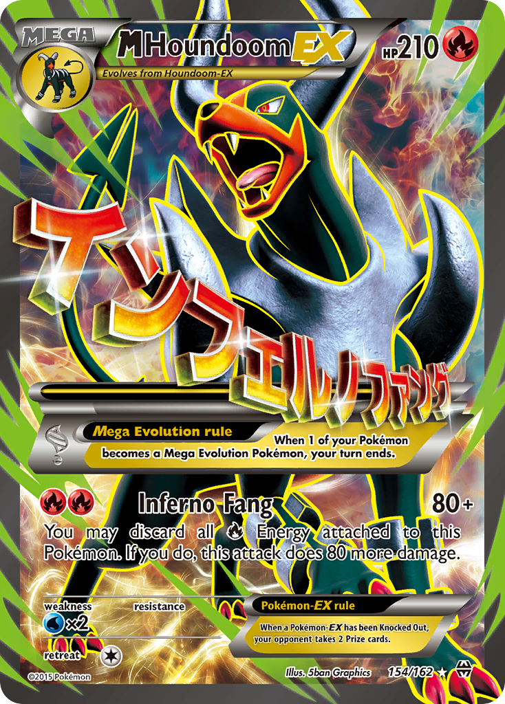 M Houndoom EX (154/162) [XY: BREAKthrough] | GnG Games