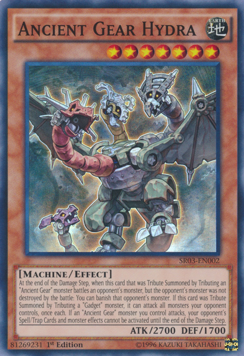 Ancient Gear Hydra [SR03-EN002] Super Rare | GnG Games