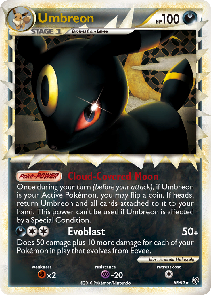 Umbreon (86/90) [HeartGold & SoulSilver: Undaunted] | GnG Games