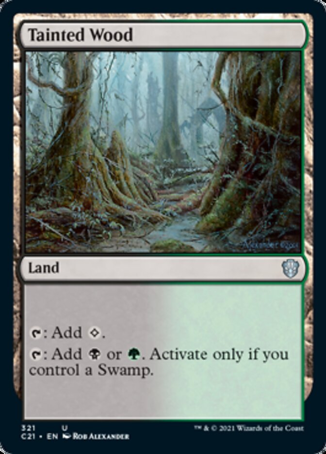 Tainted Wood [Commander 2021] | GnG Games