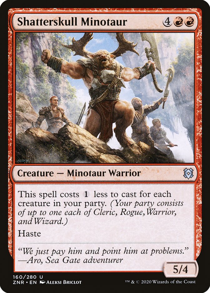 Shatterskull Minotaur [Zendikar Rising] | GnG Games