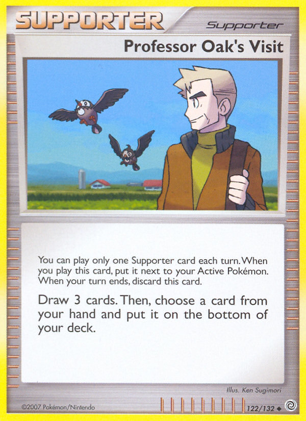 Professor Oak's Visit (122/132) [Diamond & Pearl: Secret Wonders] | GnG Games