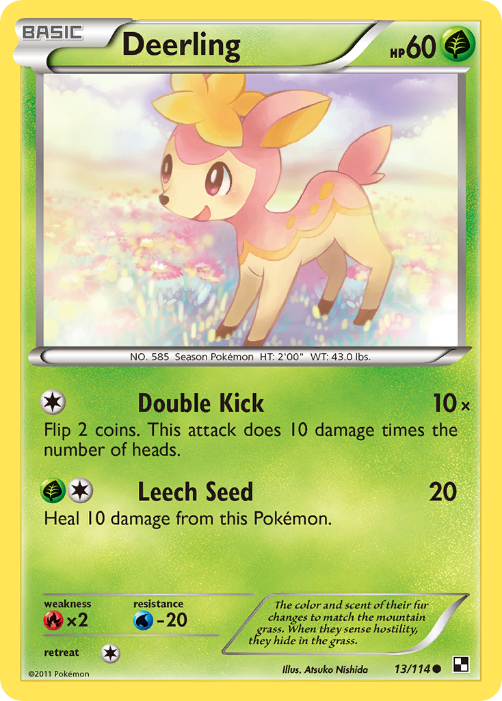 Deerling (13/114) [Black & White: Base Set] | GnG Games