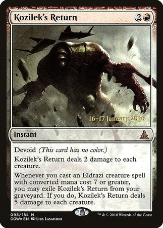 Kozilek's Return [Oath of the Gatewatch Promos] | GnG Games