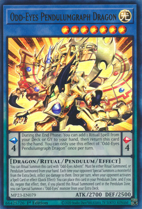 Odd-Eyes Pendulumgraph Dragon [MP23-EN079] Ultra Rare | GnG Games