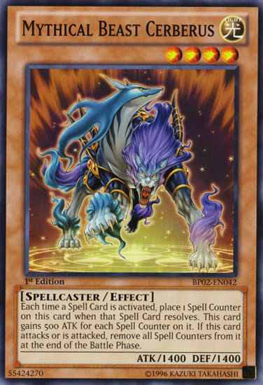 Mythical Beast Cerberus [BP02-EN042] Common | GnG Games