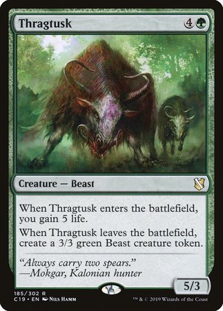 Thragtusk [Commander 2019] | GnG Games