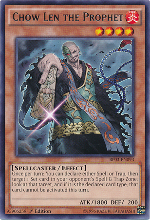 Chow Len the Prophet [BP03-EN093] Rare | GnG Games