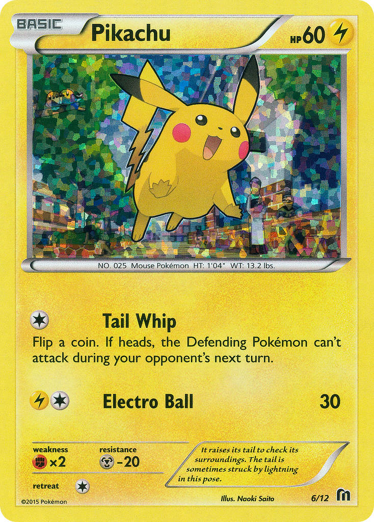 Pikachu (6/12) [McDonald's Promos: 2015 Collection] | GnG Games