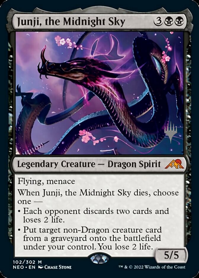 Junji, the Midnight Sky (Promo Pack) [Kamigawa: Neon Dynasty Promos] | GnG Games