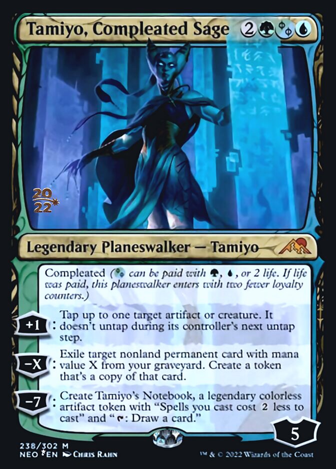 Tamiyo, Compleated Sage [Kamigawa: Neon Dynasty Prerelease Promos] | GnG Games