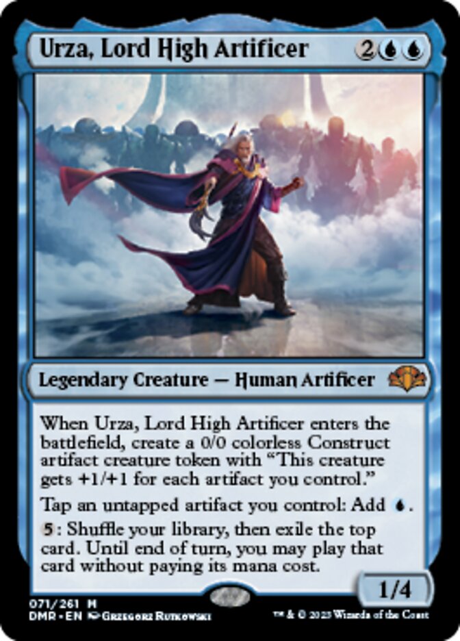 Urza, Lord High Artificer [Dominaria Remastered] | GnG Games