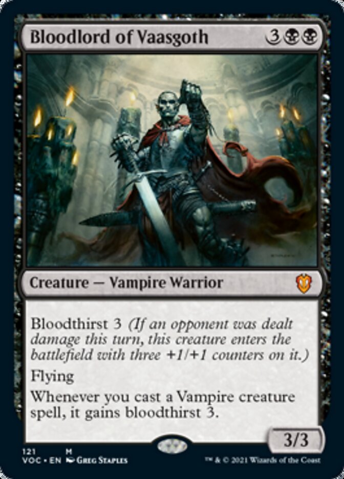 Bloodlord of Vaasgoth [Innistrad: Crimson Vow Commander] | GnG Games