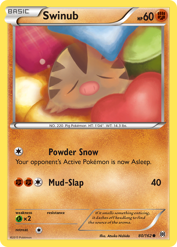 Swinub (80/162) [XY: BREAKthrough] | GnG Games