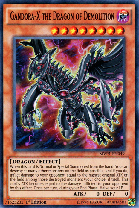 Gandora-X the Dragon of Demolition [MVP1-EN049] Ultra Rare | GnG Games