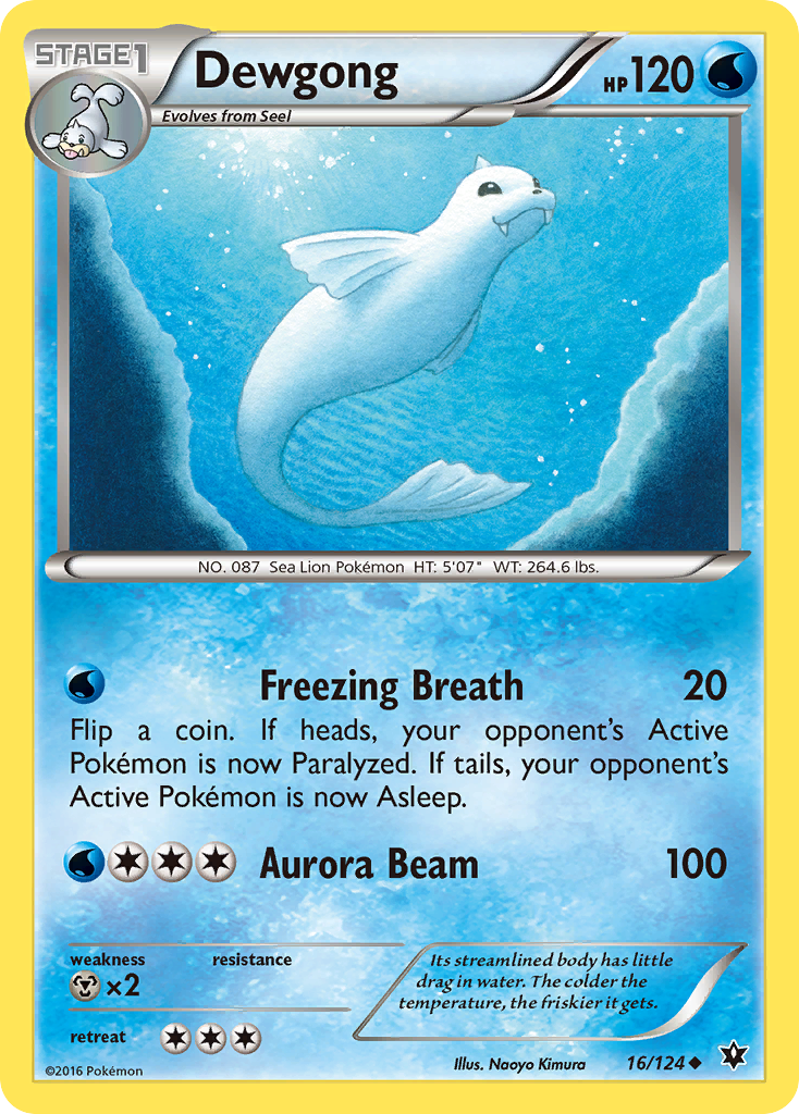 Dewgong (16/124) [XY: Fates Collide] | GnG Games