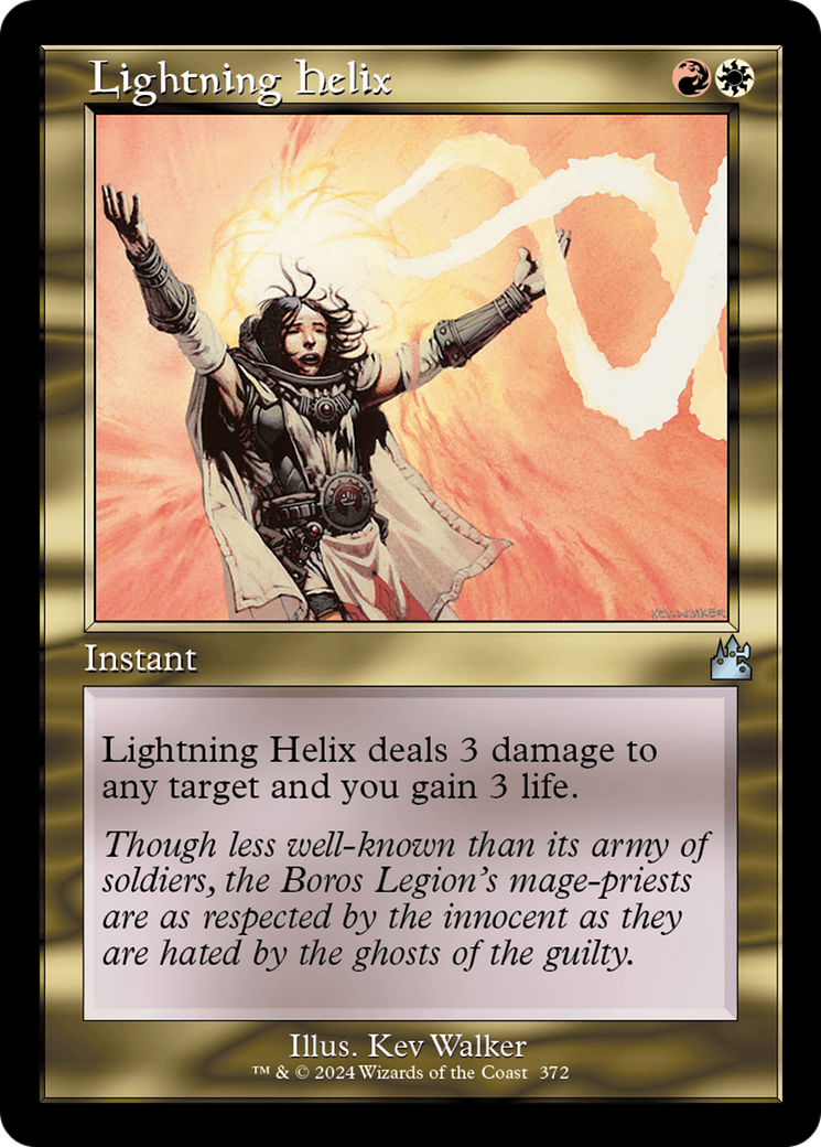 Lightning Helix (Retro Frame) [Ravnica Remastered] | GnG Games