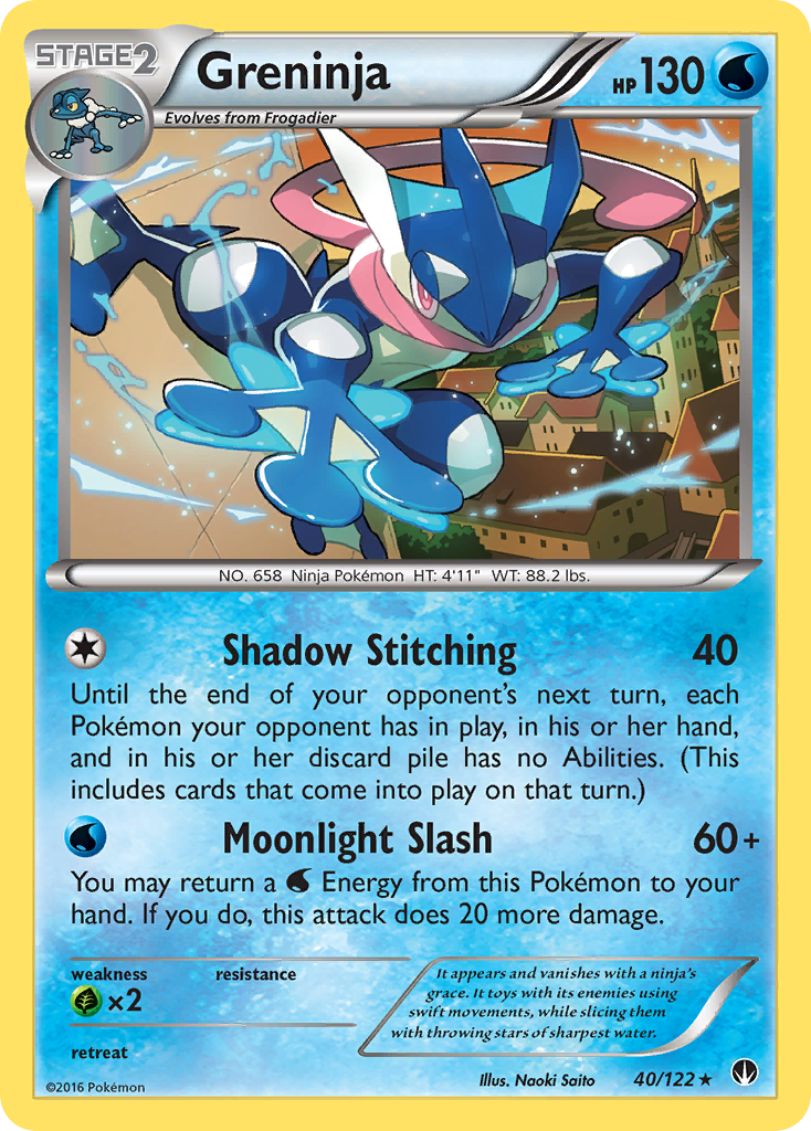 Greninja (40/122) [XY: BREAKpoint] | GnG Games