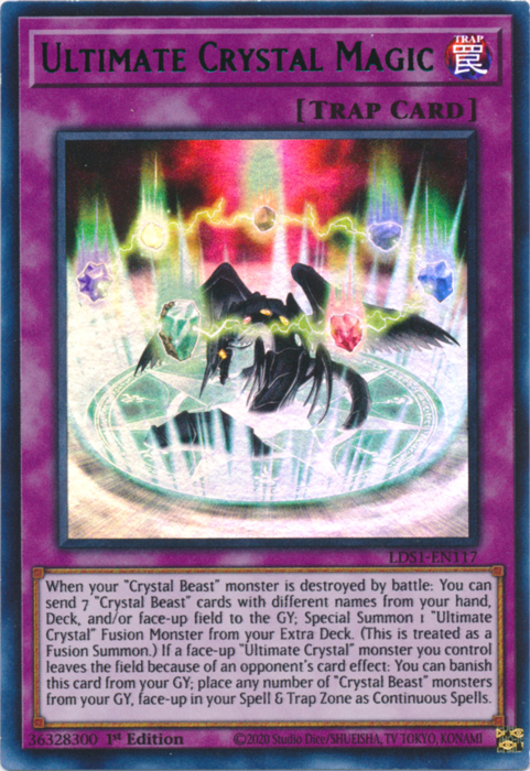 Ultimate Crystal Magic (Green) [LDS1-EN117] Ultra Rare | GnG Games