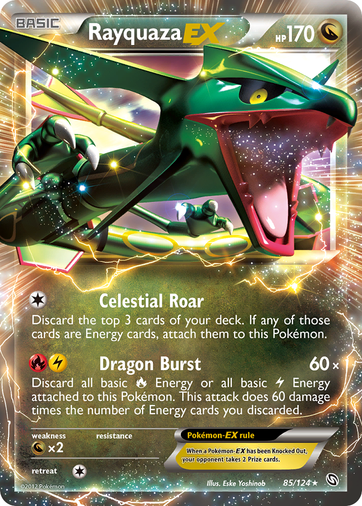 Rayquaza EX (85/124) [Black & White: Dragons Exalted] | GnG Games