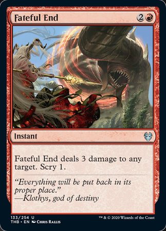 Fateful End [Theros Beyond Death] | GnG Games