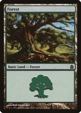 Forest (315) [Commander 2011] | GnG Games