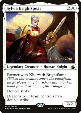 Sylvia Brightspear [Battlebond Promos] | GnG Games