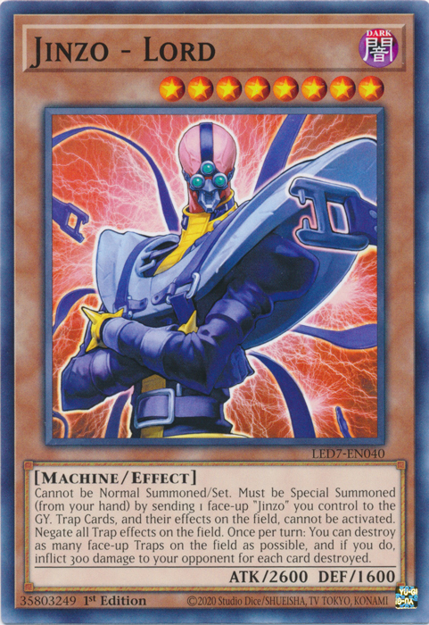 Jinzo - Lord [LED7-EN040] Common | GnG Games