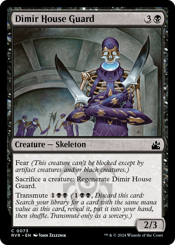 Dimir House Guard [Ravnica Remastered] | GnG Games