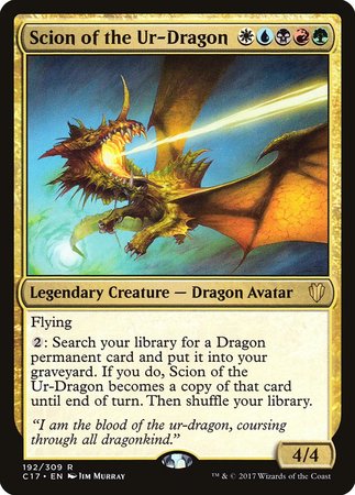 Scion of the Ur-Dragon [Commander 2017] | GnG Games