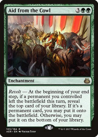 Aid from the Cowl [Aether Revolt] | GnG Games