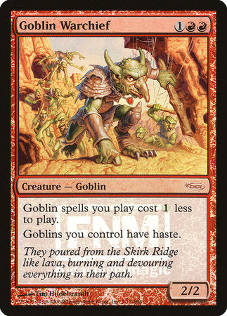 Goblin Warchief (2006) [Friday Night Magic 2006] | GnG Games