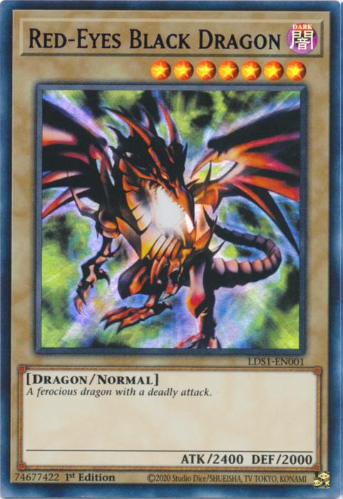 Red-Eyes Black Dragon (Purple) [LDS1-EN001] Ultra Rare | GnG Games