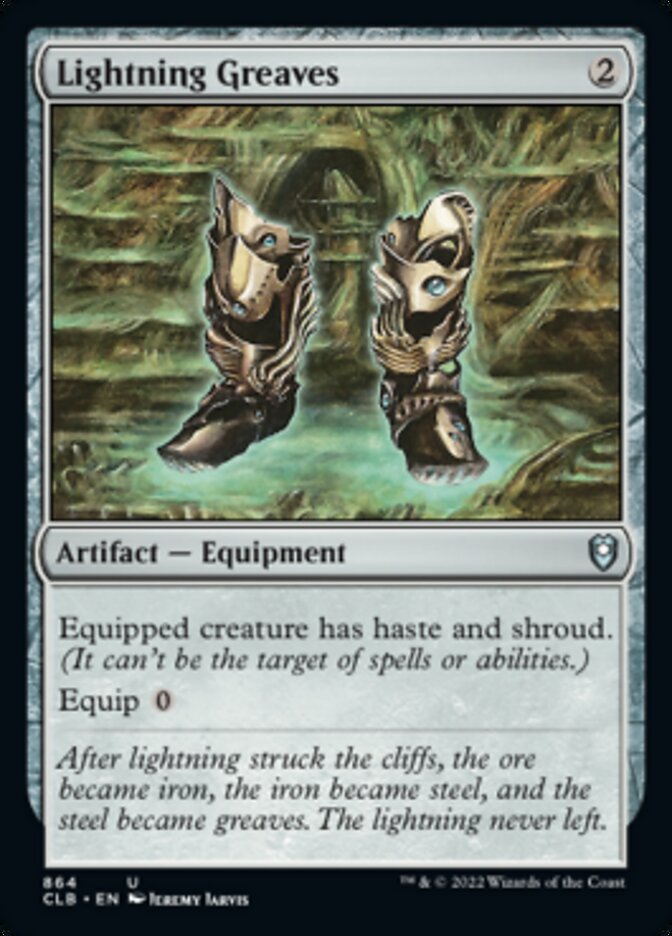 Lightning Greaves [Commander Legends: Battle for Baldur's Gate] | GnG Games
