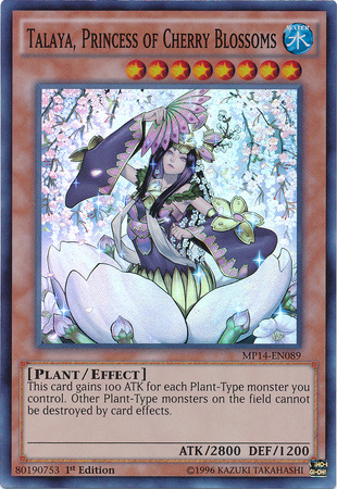 Talaya, Princess of Cherry Blossoms [MP14-EN089] Super Rare | GnG Games