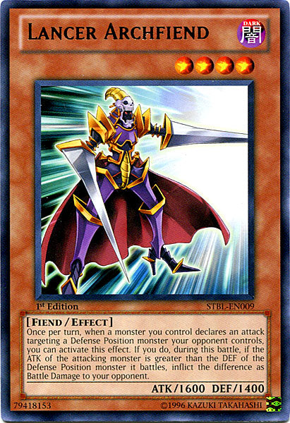 Lancer Archfiend [STBL-EN009] Rare | GnG Games