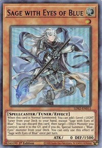 Sage with Eyes of Blue (Purple) [LDS2-EN011] Ultra Rare | GnG Games