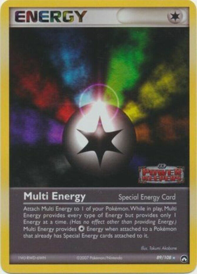 Multi Energy (89/108) (Stamped) [EX: Power Keepers] | GnG Games