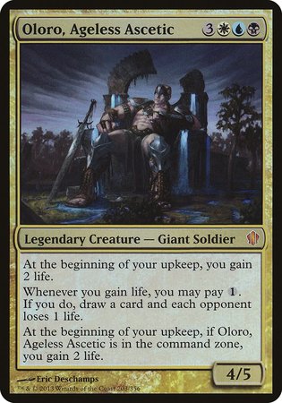 Oloro, Ageless Ascetic (Commander 2013) [Commander 2013 Oversized] | GnG Games