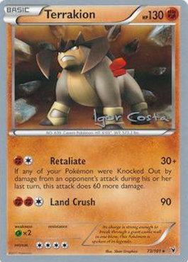 Terrakion (73/101) (Pesadelo Prism - Igor Costa) [World Championships 2012] | GnG Games