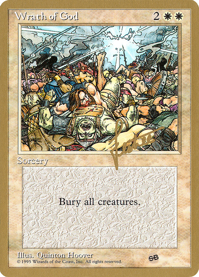 Wrath of God (Bertrand Lestree) (SB) [Pro Tour Collector Set] | GnG Games