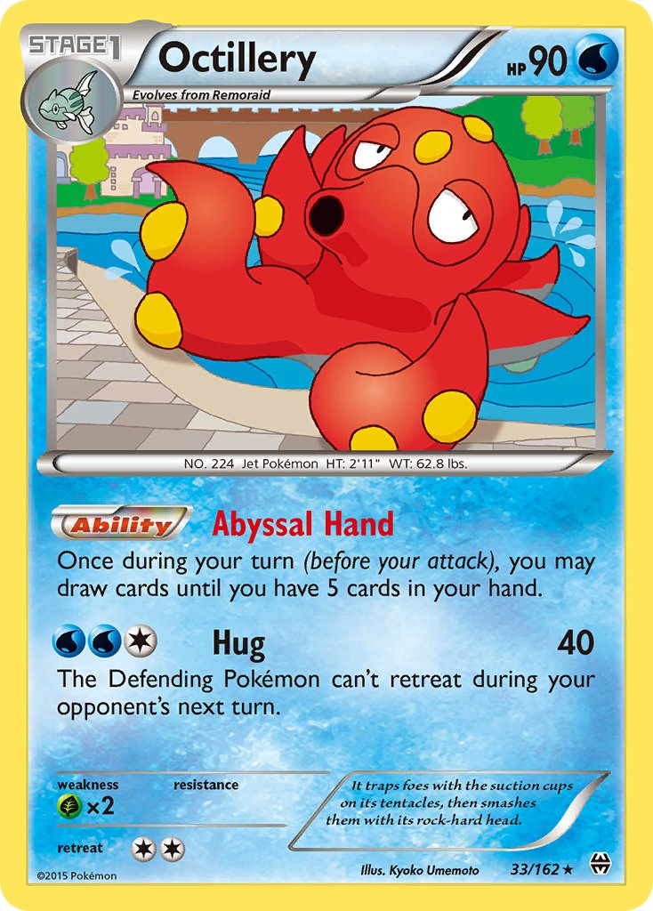 Octillery(33/162) (Theme Deck Exclusive) [XY: BREAKthrough] | GnG Games