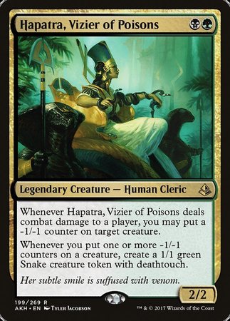 Hapatra, Vizier of Poisons [Amonkhet] | GnG Games