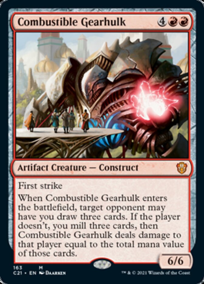 Combustible Gearhulk [Commander 2021] | GnG Games