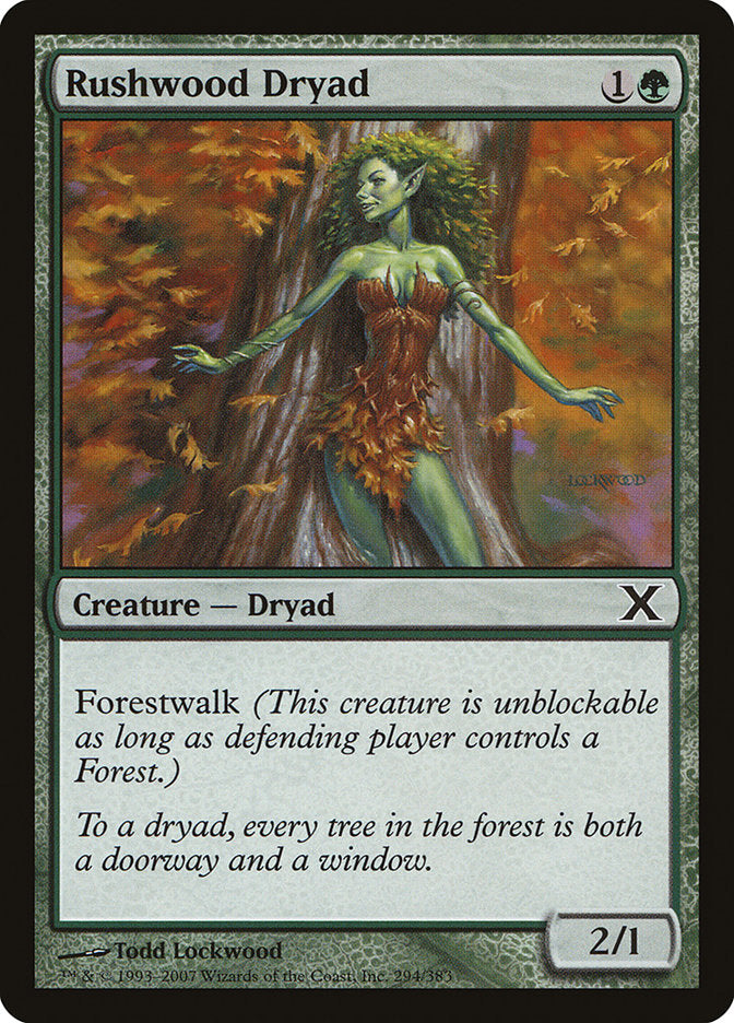 Rushwood Dryad [Tenth Edition] | GnG Games