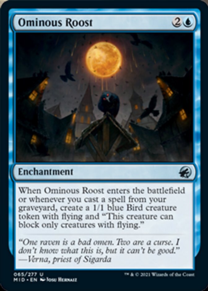 Ominous Roost [Innistrad: Midnight Hunt] | GnG Games
