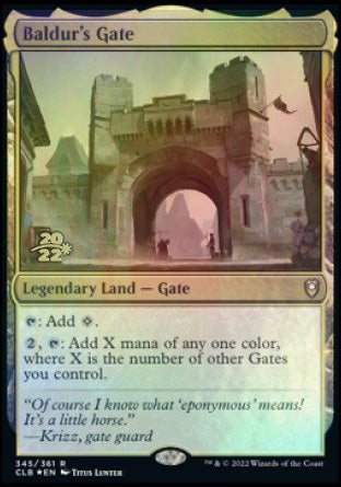 Baldur's Gate [Commander Legends: Battle for Baldur's Gate Prerelease Promos] | GnG Games