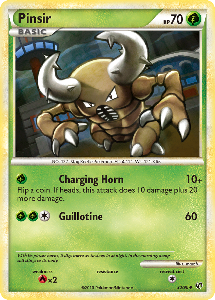 Pinsir (32/90) [HeartGold & SoulSilver: Undaunted] | GnG Games